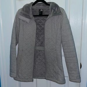 Grey North Face Jacket